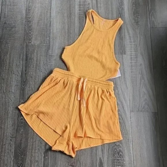 Free People Movement "Blissed Out" Romper - Picture 2 of 4